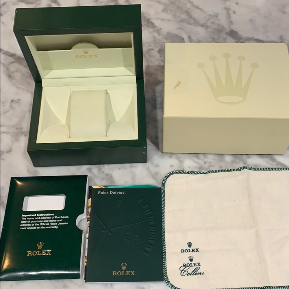 Rolex box (empty)